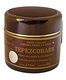 Tepezcohuite Cream (Tepezcobark), with Collagen (Colageno) & Vitamin E, 2.11oz, 60 gr, in E, 100% Natura, great for all skin concerns