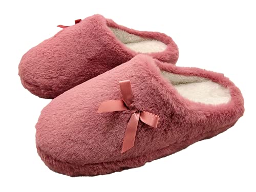 Pantufa chinelo feminino rose peluciado (38a39)