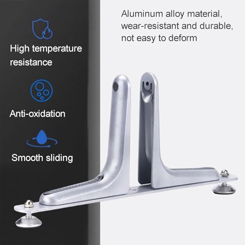 Protector de placa de aluminio anodizado para separación de suelo premium 4