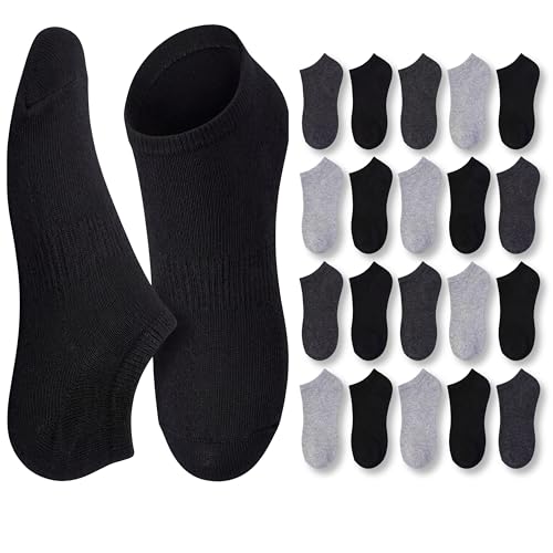 Image of Tipi Toe Women's 20 Pack Colorful Low Cut Socks - Lightweight, Breathable Design for All-Day Comfort Sizes 9-11 /10-13