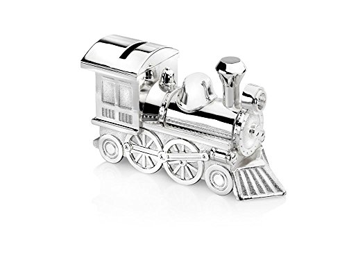 Zilverstad 6752261 Money Box Train/Locomotive 15.5 x 5.5 x 8 cm Silver Plated