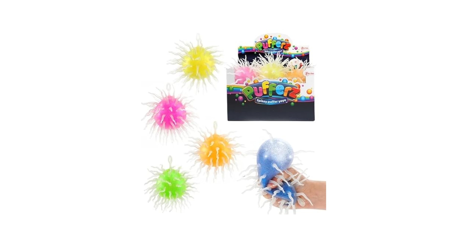 Amazon.com: PUFFERZ 51013Z Puffer Ball 'Super Shiny Spikey
