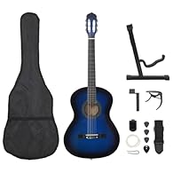 【Travel Ready】: Ideal for the musician in the go, this set includes a bag with a s for easy transportation. And after playing, rest your guitar on the supplied guitar holder for convenience 【Beginner Friendly】: An excellent choice for beginners, amat...