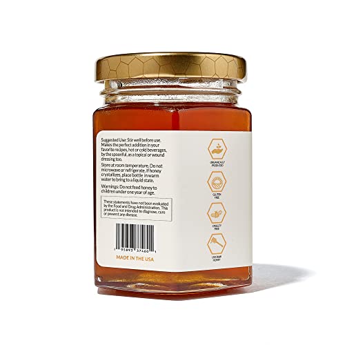 HoneyBeez miel cruda premium infusionada con cáñamo 8oz miniatura 2