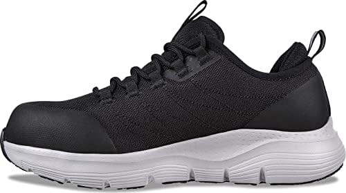 Skechers Arch Fit SR Composite Toe Black/Gray 10 B (M) | Image 2