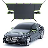 Cubierta de Parabrisas Coche para Honda HR-V (Seit 2024)/e:Ny1 (Seit 2023), Funda Plegable Parabrisa Delantero Protege de Rayos Antihielo y Nieve, UV,A/Green
