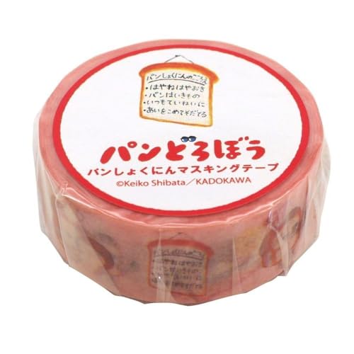Overglad パンどろぼう マスキングテープ チクタク PDD-018のサムネイル
