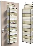 Yecaye Paquete de 1 organizador sobre la puerta, 10 bolsillos