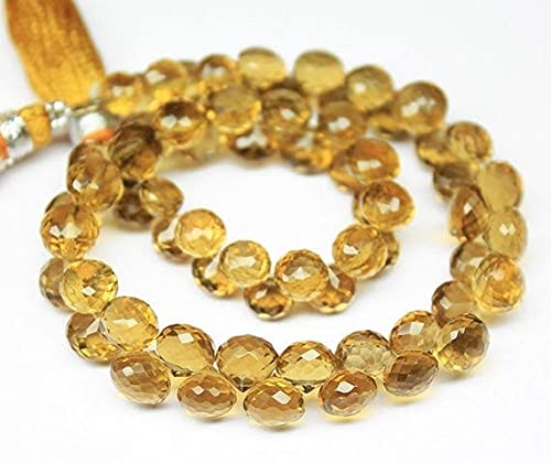 Perles quartz bière facettées 5mm pour créer vos bijoux de soirée d'été