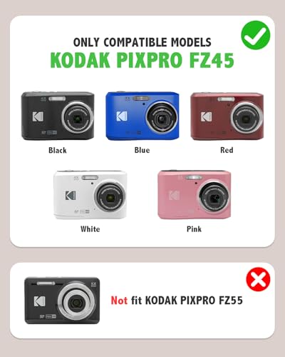 Funda de silicona para cámara Kodak Pixpro FZ45 miniatura 2