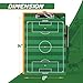 HIGHRAZON 60 Pack Soccer Coaches Clipboard, White Double-Sided Dry Erase Coach Clipboard, Color Soccer Whiteboard for Coaches, Lineup White Board with Marker for Coaches Gift, Green