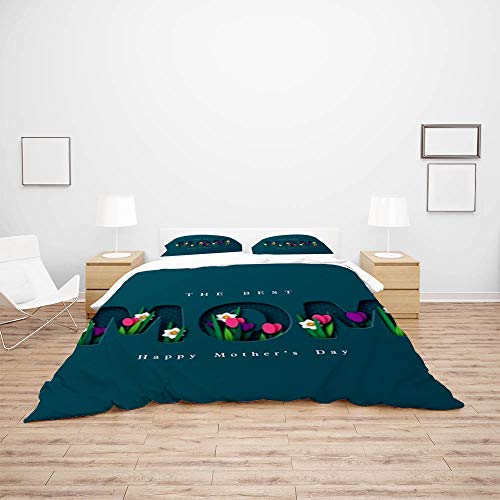 Housse de couette légère et taies d'oreiller microfibre pour parure de lit hôtel - 4