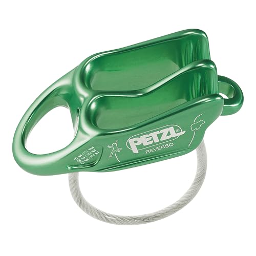PETZL - Sicherungsgerät REVERSO - Unisex, Grün, Einheitsgröße