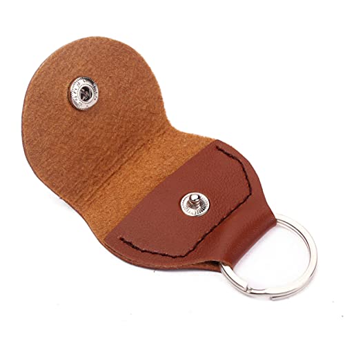 MILISTEN 3 Pièces Brun Jazz Pièces de Rangement Musical PU Acoustique Électrique Porte-Clés Cas pour L Plectre Fob… - Les Beatles, Paul McCartney, John Lennon, RIngo Starr, George Harrison MILISTEN 3 Pièces Brun Jazz Pièces de Rangement Musical PU Acoustique Électrique Porte-Clés Cas pour L Plectre Fob… – Image 7