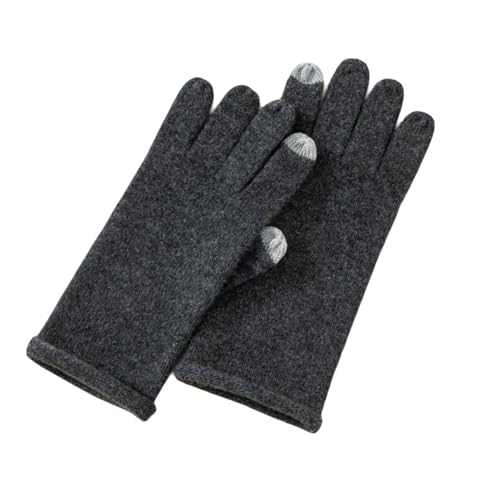 Gants chauds en cachemire pour filles de qualité premium