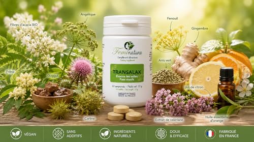 Féminature Laxatif Puissant Digestion Transit Intestinal 120 Comprimés - 6