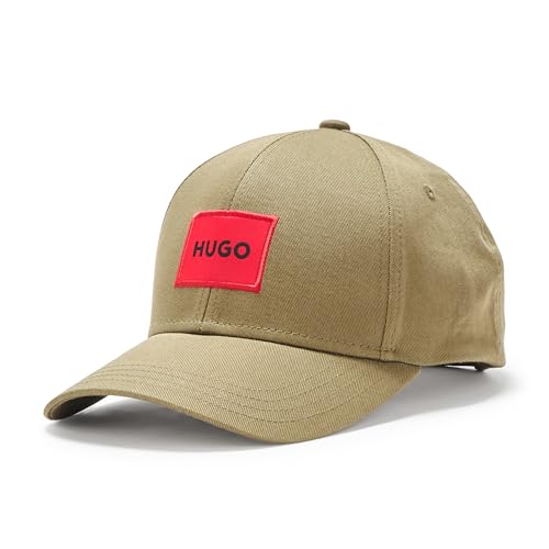 Image of Hugo Men's Square Logo Cotton Cap