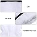 Uonlytech Ladies Mittens 2 Pairs Paraffin Wax Bath Mitts Elastic Paraffin Bath Gloves Insulated Heated Hand Care SPA Mittens for Wax Warmer Paraffin Wax Machine White Womens Mittens
