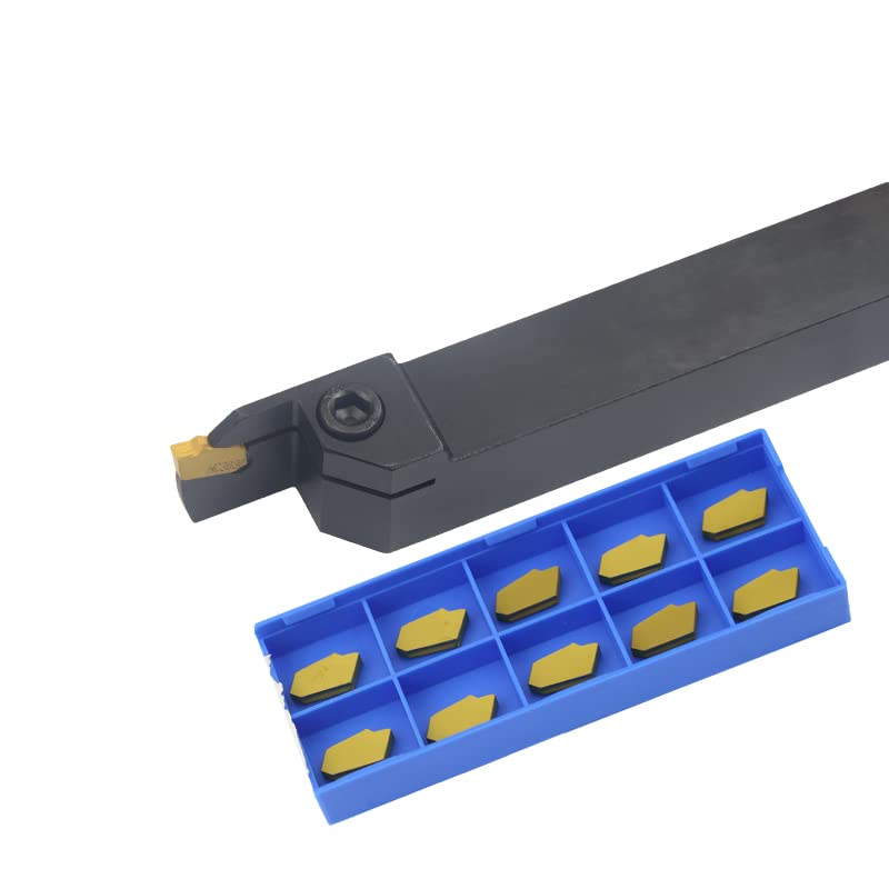 Generic Tool Part for ZQ2020L-2 ZQ2525L-2 Grooving CNC Lathe Machining Cutting Toolholder Metal Grooving Blades Parting Cutter Boring Tool - (Angle: ZQ2525L-4 / Shank Diameter: NO Insert)