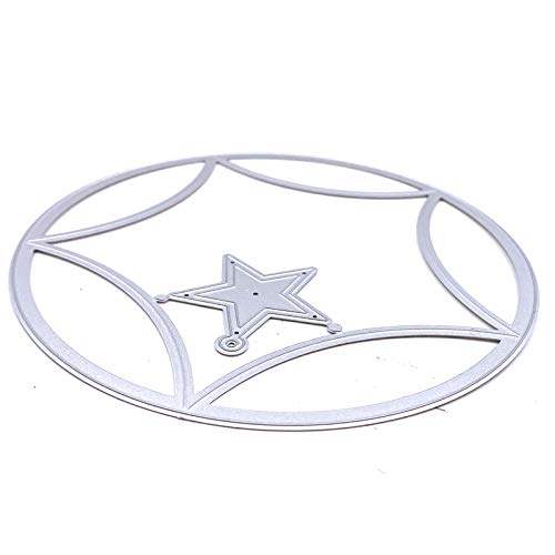 ZFPARTYStar Gift Box Metal Cutting Dies Stencils for DIY Scrapbooking Decorative Embossing DIY Paper Cards (The Large Size)
