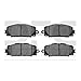 Dynamic Friction Company 5000 Advanced Brake Pads - Ceramic 1551-1184-10-Front Set For 2016-2022 Toyota Prius, 2017-2019 Toyota Prius Prime, 2020-2022 Toyota Corolla