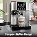 De'Longhi Magnifica Start Automatic Espresso Machine with Auto Milk Frother & Built in Grinder - 5 One-Touch Recipes, Easy-to-Clean, Home Barista Coffee Maker for Lattes, Cappuccino, Iced Coffee