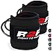 R2F Sangle Cheville Musculation Poulie (rembourré) - Sangle Musculation et de Fitness sur Le Câble Machines - Ankel Straps