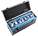 Accusize Industrial Tools H.S.S. Corner Rounding End Mill Set 4 Pc Size from 1/2'' to 3/4'', 3/4'' Shank, 1011-0004
