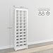 Prepac White Tall Storage Cabinet, Shoe Cabinet, Entryway Furniture with 36 Shoe Cubbies 13