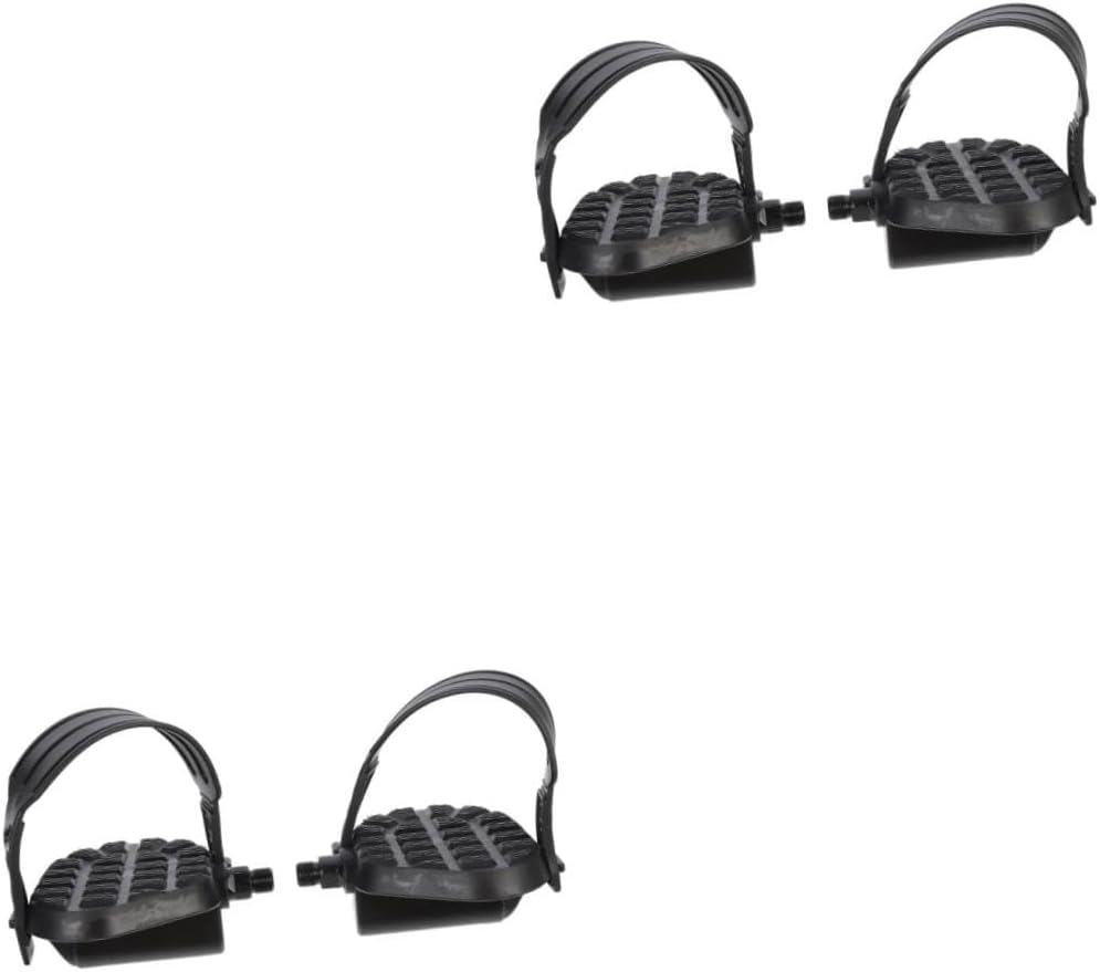 ibasenice Indoor Cycling Pedals Comfortable Slip Foot Boards for Fitness Bikes Base Design for Safer Rides for