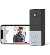 FOSCAM 2K/4MP Video Doorbell Camera DBW5, 2.4Ghz/5Ghz Wi-Fi Home Security Smart Doorbell, 2-Way A...
