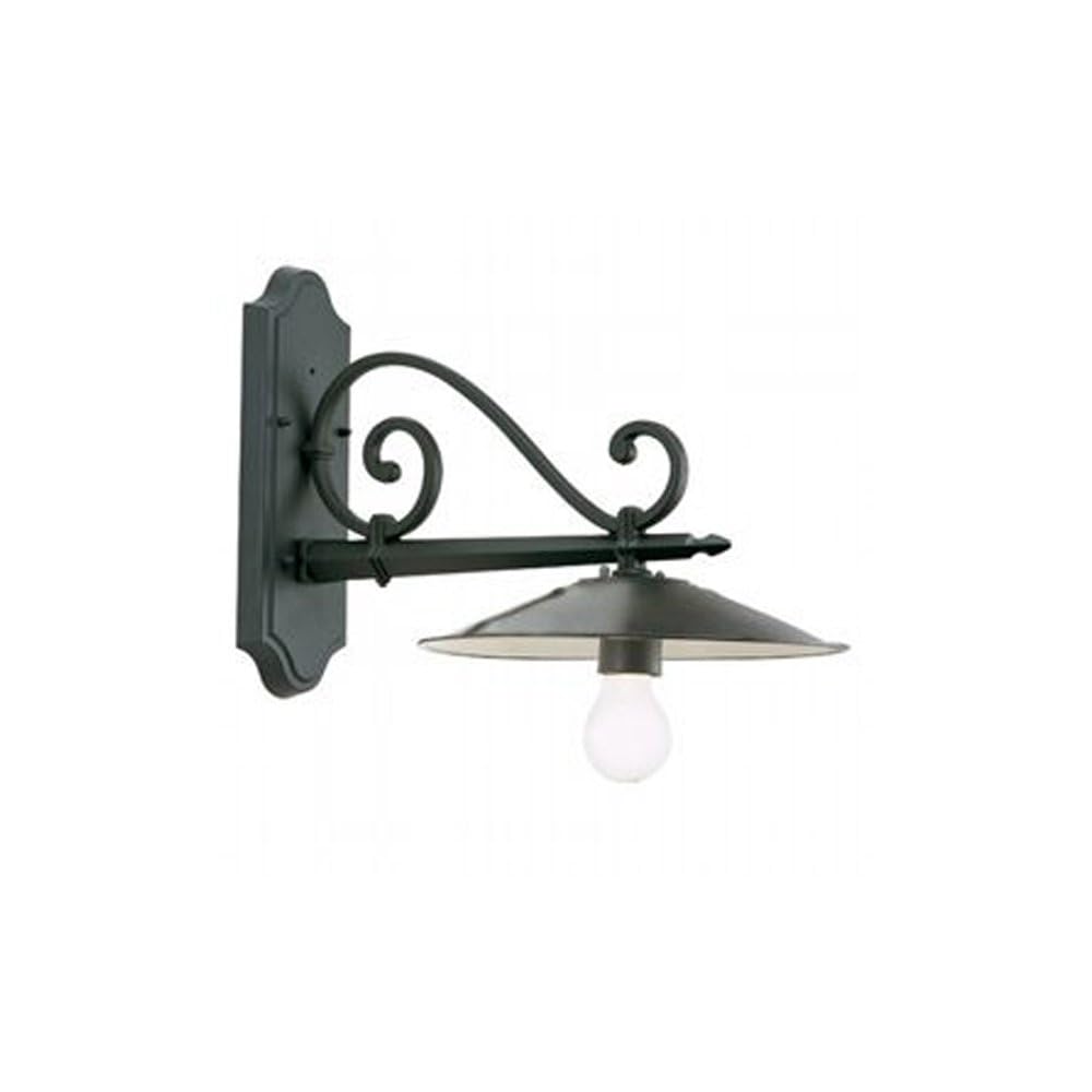 Applique in basso design antico lampada da parete grigio
