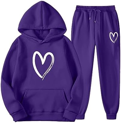 Damen joggingpak set grote maten - Elegante damespak 2-delige oversized, overgangs sportpak, hoodie, capuchontrui, tweedelig outfit, 2-delige sweatshirt, joggingbroek met zakken, sportswear, grijs, L