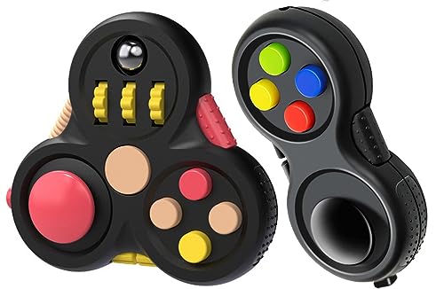 Yeesabella 2 PCS Fidget Pad Toys, Fidget Pad for Release Stress Anxiety Relief, Perfect Game for ADHD, ADD