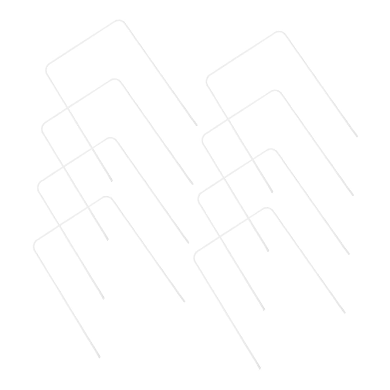 BRIGHTFUFU Croquet Game Parts Metal Wire Goal Frames Ground Spikes Stakes Multiplayer Lawn Game Accessories