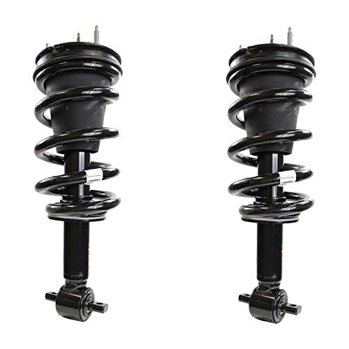 Detroit Axle Replacement for 2014-2018 Chevrolet Silverado 1500 GMC Sierra 1500 [ 4WD without Magnetic Ride Control ] Front Strut & Coil Spring Assembly - 2pc Set