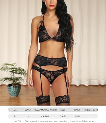 sexy lingerie spread Floral embroidery erotic lingerie set – Fashione Shanone