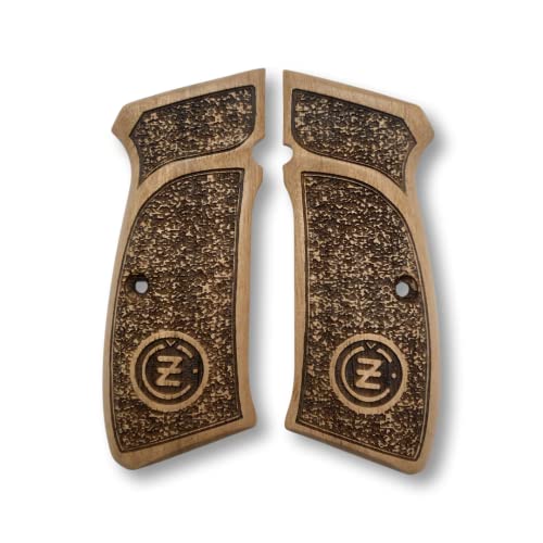 CZ-75 Poignée en Bois de Noyer Fait Main Elegance de l Artisanat
