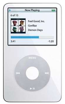 ポータブルプレーヤー Apple - iPod classic 30GB Apple iPod 5th Generation 30GB MP3 Player - Black (MA446FB/A