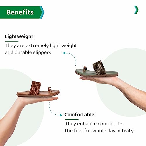 Image of ORTHO JOY Fancy doctor slippers | Soft chappal for women | Casual flat sandals