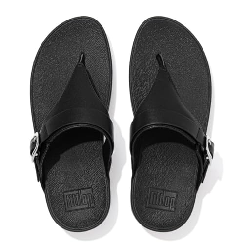 FitFlop Lulu Leather Toe Post Sandals3