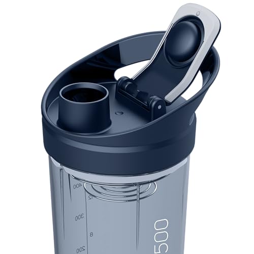 ROCKITZ Protein Shaker 500ml mit einzigartigem Konzept - dicht + leichte Reinigung + Protein Mischfeder = perfekt cremige Shakes ohne Klumpen – Premium Fitness Shaker Proteinshake ROCKITZ Protein Shaker 500ml mit einzigartigem Konzept - dicht + leichte Reinigung + Protein Mischfeder = perfekt cremige Shakes ohne Klumpen – Premium Fitness Shaker Proteinshake