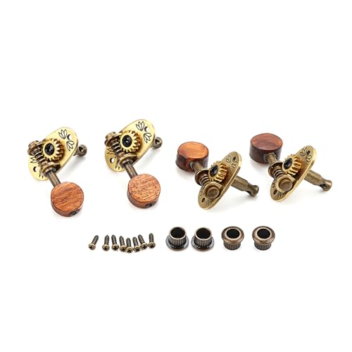 Chevilles d’accordage pour guitare classique Plaqué bronze Mécanique Touches d’accordage à trou unique pour guitare classique et accordeur 2R Bronze et bois - Les Beatles, Paul McCartney, John Lennon, RIngo Starr, George Harrison Chevilles d'accordage pour guitare classique Plaqué bronze Mécanique Touches d'accordage à trou unique pour guitare classique et accordeur 2R Bronze et bois – Image 8