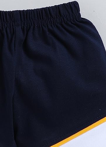 Image of CUTOPIES Boys & Girls Fanta Half Sleeve T-shirt and Shorts Set (Pack of 1) Baby Boys' Clothing Sets