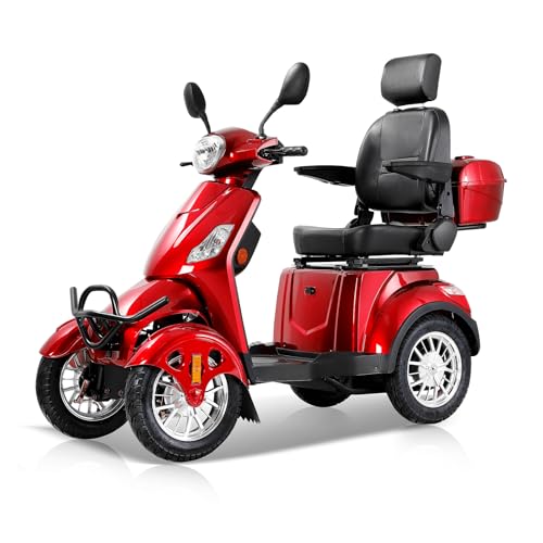 Heavy-Duty 4 Wheel Mobility Scooters for Adults &...