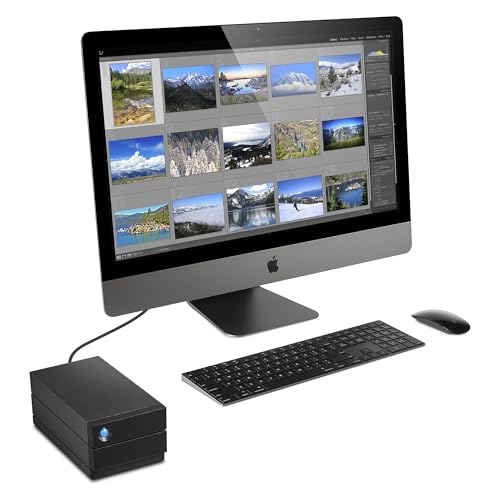 Image of LaCie 2big RAID, 36TB, External Hard Drive Desktop, USB-C, 7.200 RPM, Enterprise Class Drives, for Mac and PC Desktop (STHJ36000800)