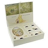 Happy Homewares Winnie The Pooh Keepsake Box with Drawers and Map of Hundred Acre Wood - Officially Licensed