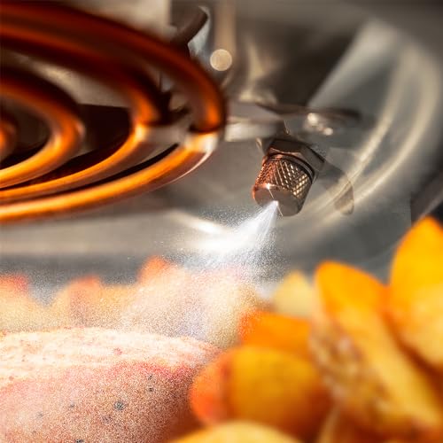 Cecotec Cecofry Neon 5000 Friggitrice ad Aria, 5 L, Spruzzo d'Acqua per una Cottura Perfetta, Tecnologia Healthy Crispy e PerfectCook, 10 Menu Predefiniti, Finestra e Luce Interna, Controllo Tattile. - Immagine 5