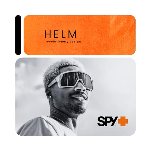Image of Spy Helm Square Sunglasses for Men for Women +BUNDLE with ACCESSORY EYEWEAR KIT