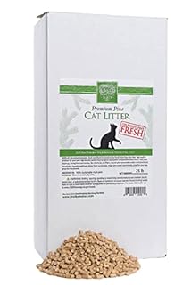Small Pet Select Premium Pine Pelleted Cat Litter 25lb, Brown (Pine Pellet Litter) (B08454C9SF)